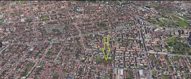 Giroc, teren 1842 mp. Comision 0 %, 215 euro/mp